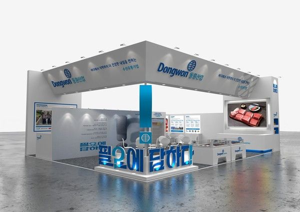 동원산업 '2025 부산 국제수산엑스포' 부스 조감도 /사진=동원산업