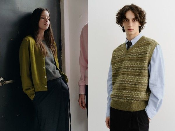 던스트 25FW 올리브그린 /사진=LF