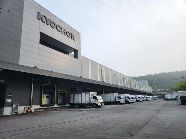 교촌에프앤비 수도권 물류센터 /사진=교촌에프앤비