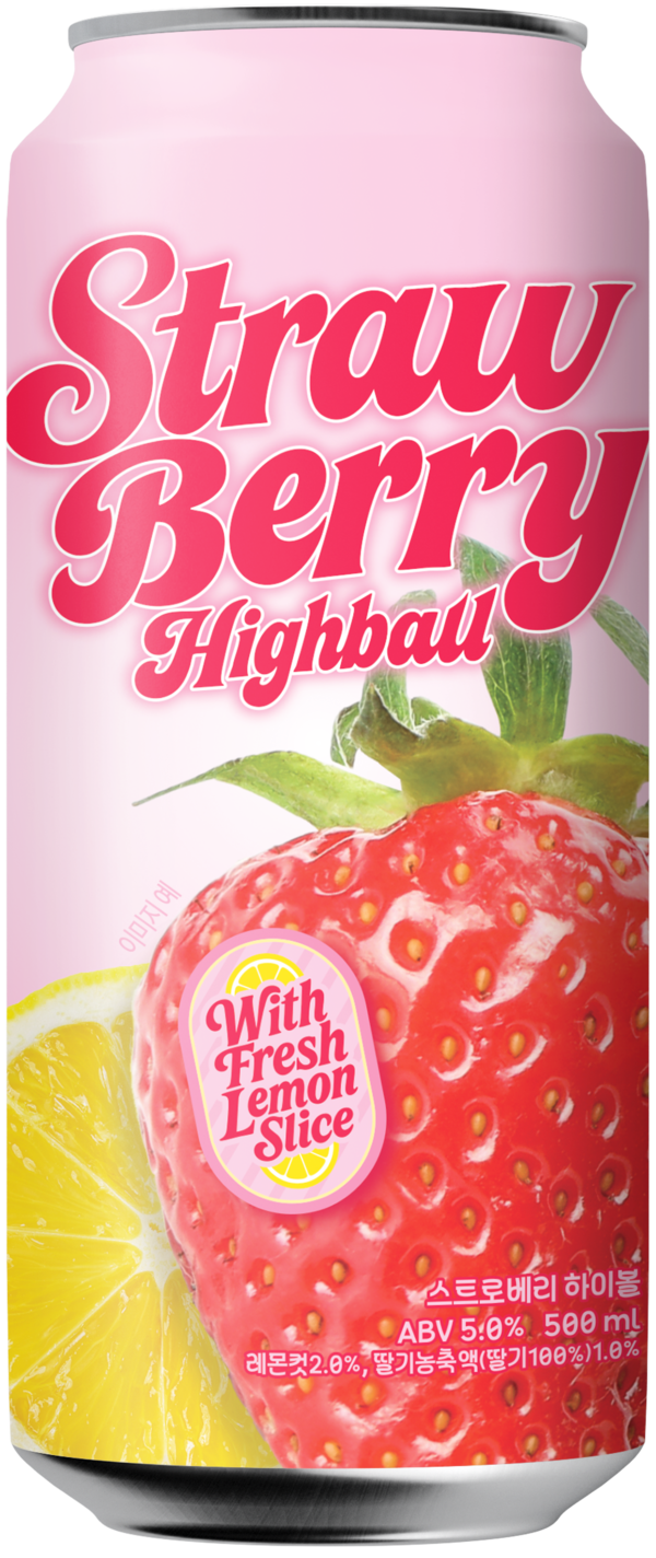 스트로베리 하이볼 /사진=롯데마트·슈퍼