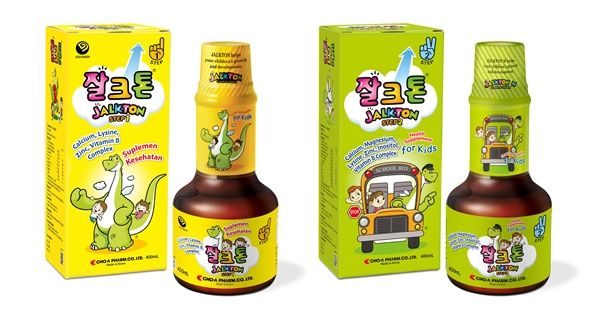 조아제약 수출 전용 어린이 영양제 '잘크톤 스텝1·2' / 사진=조아제약