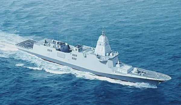 한국형 차기 구축함 조감도. 사진=HD현대