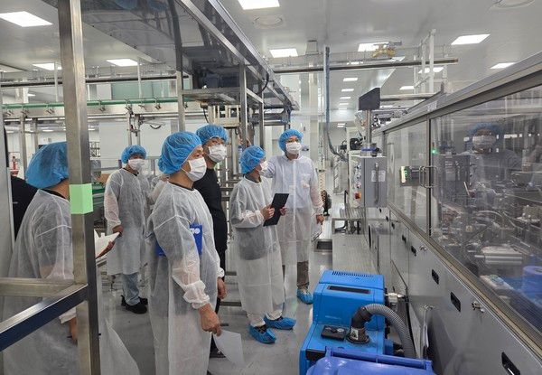 동아제약 당진공장에서 진행한 SWD 점검 활동 진행 모습 / 사진=동아제약