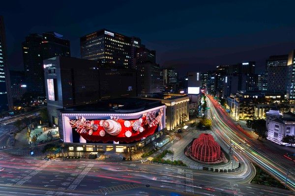 신세계스퀘어 2025 크리스마스 영상 /사진=신세계백화점