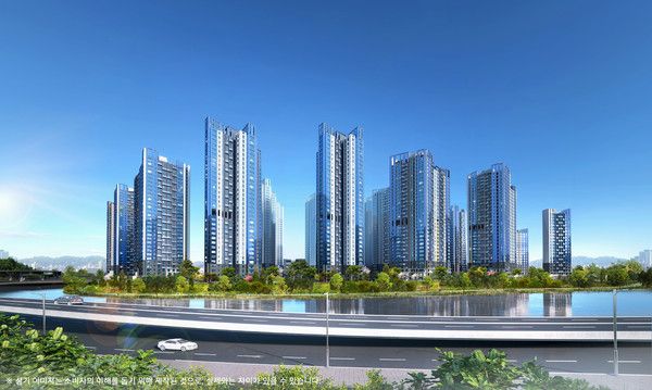 반포 래미안 트리니원 주경 투시도. /사진=삼성물산