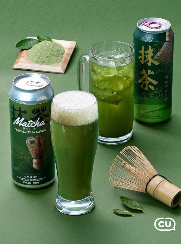 CU 딥 말차 주류 2종 /사진=CU