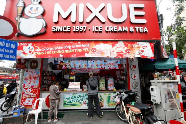 베트남 하노이 거리의 미쉐빙청 점포. / 사진=EPA연합뉴스