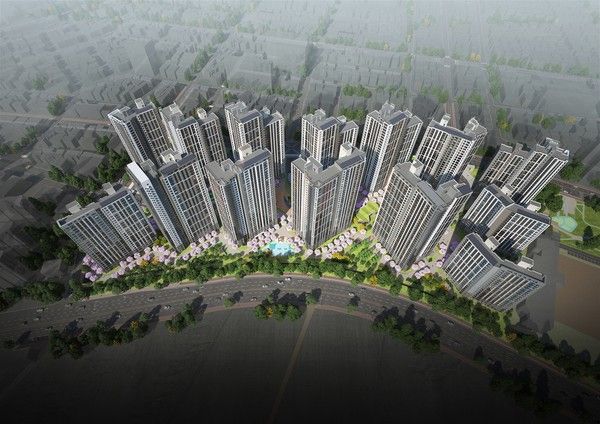 힐스테이트 평택역센트럴시티 조감도./사진=현대건설