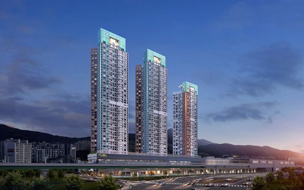 두산위브더제니스 평내호평역 N49 투시도./사진=두산건설