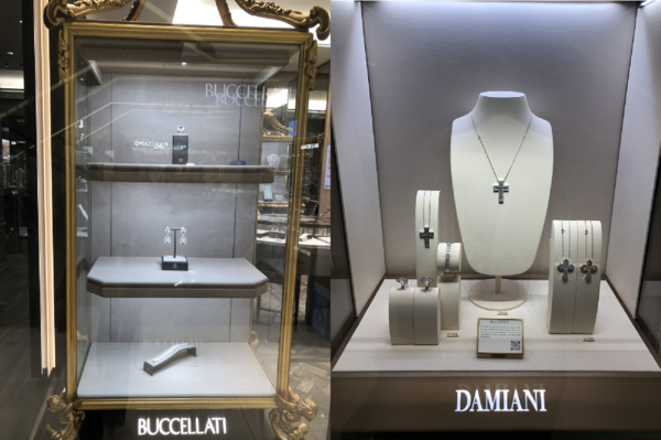 현대백화점 무역센터점에 위치한 부첼라티·다미아니 매장 외부 모습 /사진=김현정 기자