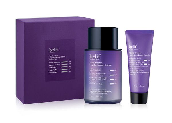 빌리프 에이지 넉다운 밤 기획세트 /사진=LG생활건강