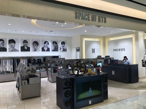 서울 중구 신세계면세점 내 'Space of BTS' 매장 모습 /사진=김현정 기자