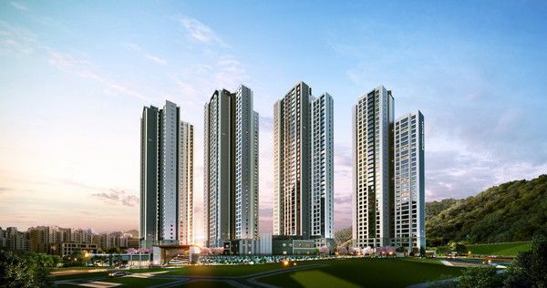 의정부 '롯데캐슬 나리벡시티' 투시도./사진=롯데건설