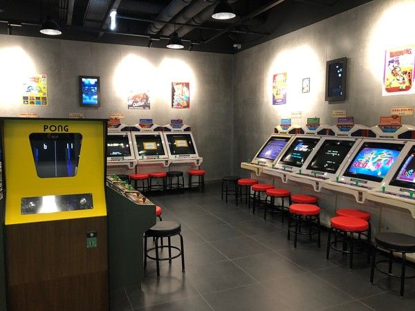 넷마블게임박물관에 마련된 오락실 공간 /사진=김현정 기자