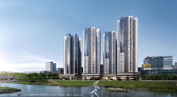 '해링턴 스퀘어 리버파크' 투시도./사진=효성중공업