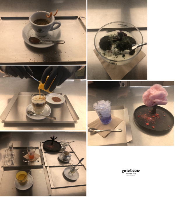 '구테로이테'의 계절 커피 오마카세 모습 /사진=김현정 기자