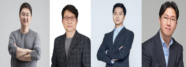 두나무 이석우 대표, 빗썸 이재원 대표, 코인원 차명훈 대표, 코빗 오세진 대표(왼쪽부터) /사진 =각사 제공