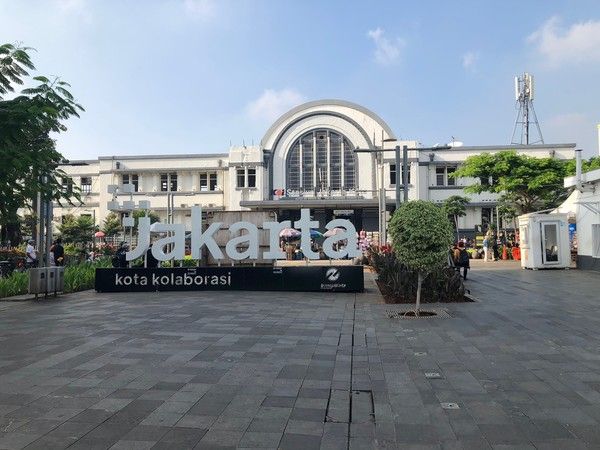 자카르타 시내 중심지의 조형물 /사진=김현정 기자