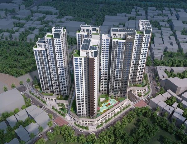 영등포 '리버센트 푸르지오 위브' 조감도./사진=대우건설