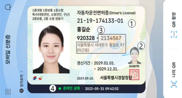 모바일 신분증. 사진=행정안전부