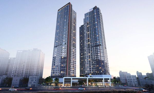 가야역 롯데캐슬 스카이엘 투시도. /사진=롯데건설