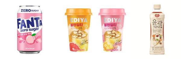 사진=코카콜라, 이디야커피, 동원F&B 각사