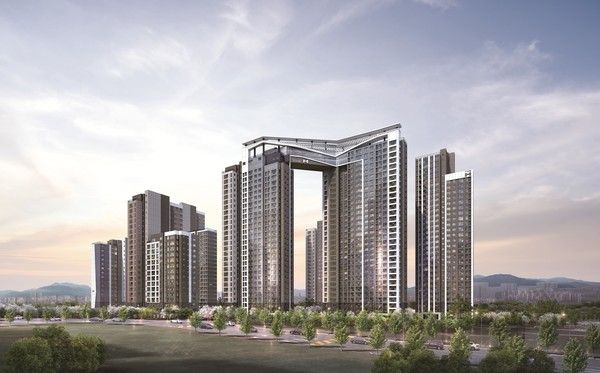 '디에이치 아델스타' 투시도./사진=현대건설