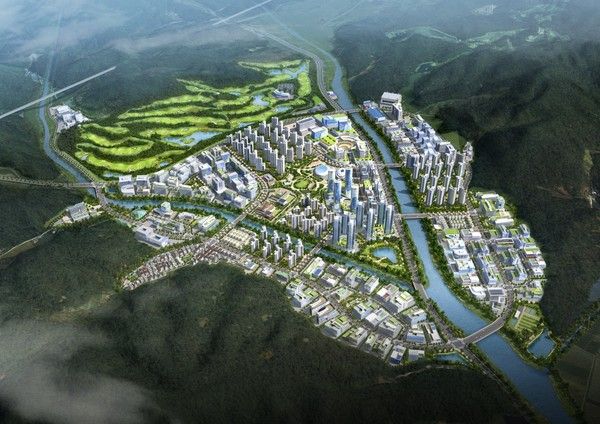 춘천 기업혁신파크 조감도. /사진=더존비즈온