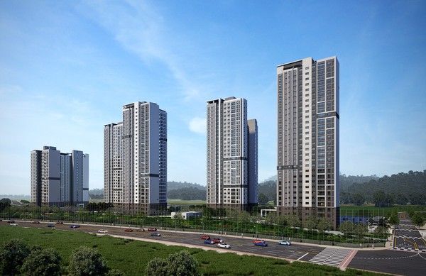 '왕숙 푸르지오 더 퍼스트' 주경 투시도./사진=대우건설