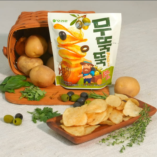 오리온 무뚝뚝감자칩 올리브앤솔트맛 /사진=오리온