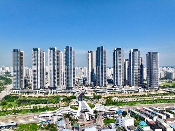 힐스테이트 더 운정 전경.