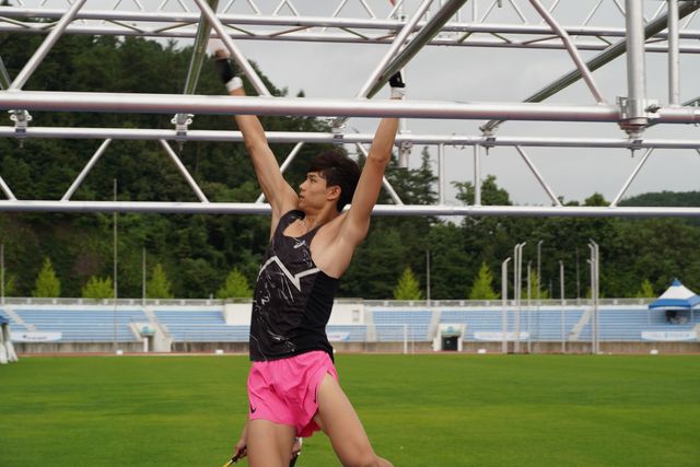 전국선수권대회 당시 임태경의 장애물 경기 모습 /&nbsp;사진=