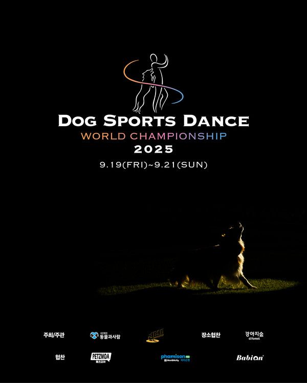 제2회 DSD 월드 챔피언십 포스터. /사진=강아지숲