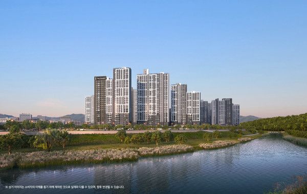 더샵 신문그리니티 2차 투시도. /사진=포스코이앤씨