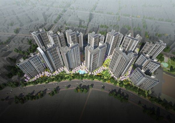 힐스테이트 평택역센트럴시티 조감도. /사진=현대건설