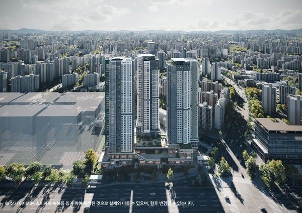 '망포역 푸르지오 르마크' 조감도./사진=대우건설