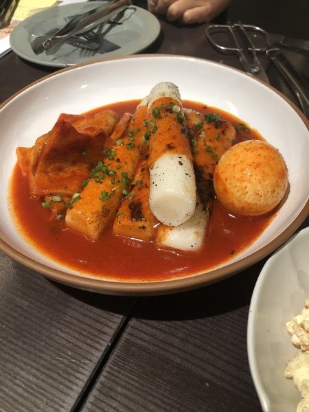 교촌필방의 '꾸븐떡볶이' /사진=김현정 기자