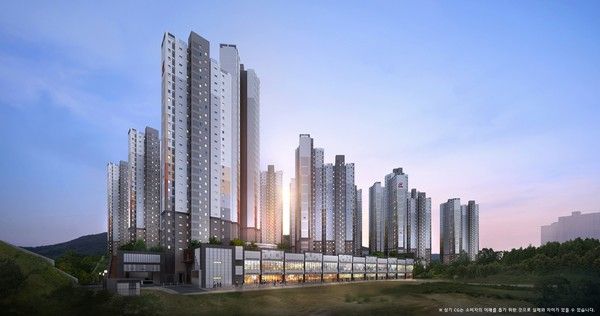 힐스테이트 용인포레 투시도. /사진=현대엔지니어링