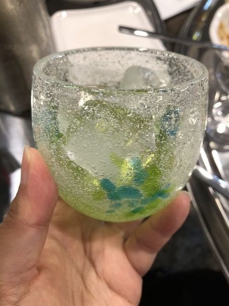 류큐 유리 공예잔 /사진=김현정 기자