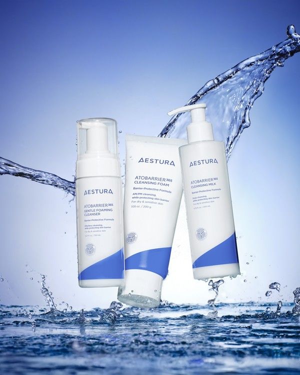 에스트라 아토베리어365 클렌징 3종 /사진=에스트라