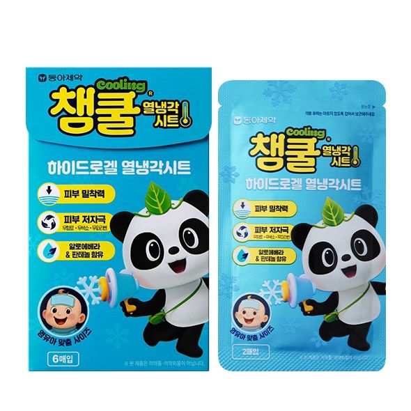 챔쿨 열냉각시트 / 사진=동아제약