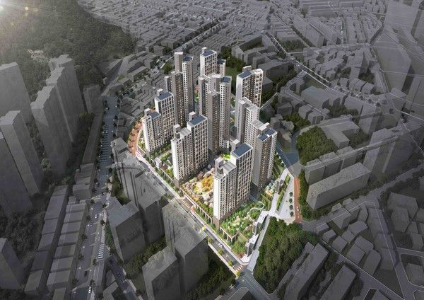 'e편한세상 센텀 하이베뉴' 조감도. /사진=DL이앤씨