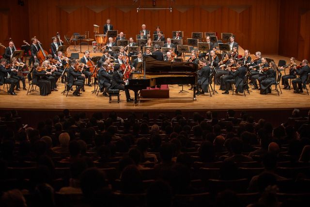 NH투자증권은 지난 1월 31일 서울 예술의전당 콘서트홀에서 ‘NH투자증권과 함께하는 정명훈 & 드레스덴 슈타츠카펠레(협연: 임윤찬)’ 신년음악회를 개최했다고 2일 밝혔다. / 사진=빈체로/WON HEE LEE