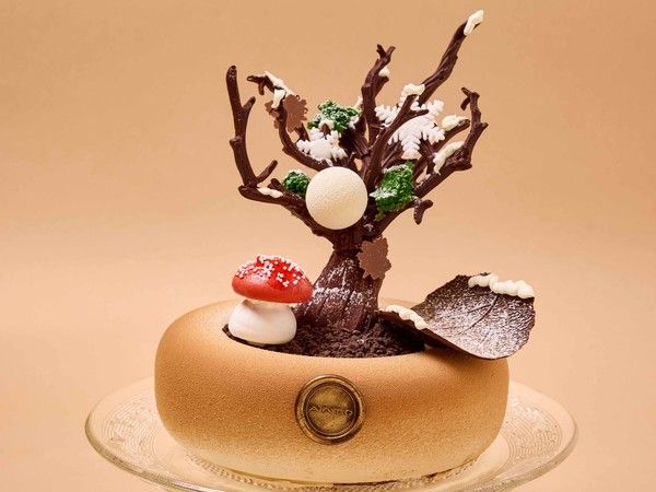 600년 은행나무 케이크 /사진=안토, 더 플라자