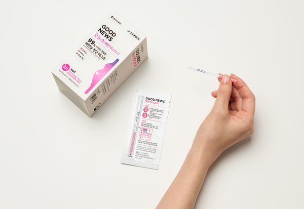'이체크 굿뉴스' 배란 테스트기 / 사진=동아제약