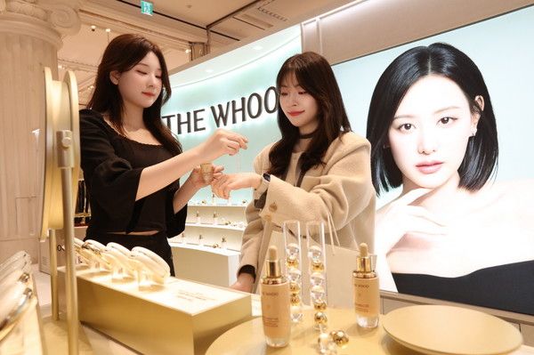 더후 더 시크릿 오브 NAD 팝업스토어 /사진=LG생활건강