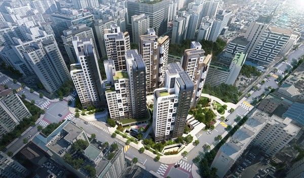 더샵 프리엘라 조감도. /사진=포스코이앤씨