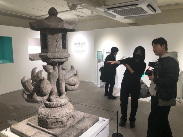 '새로중앙박물관' 팝업 내 기획전시실 모습 /사진=김현정 기자