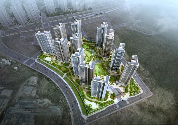 아산탕정자이 메트로시티 조감도. /사진=GS건설