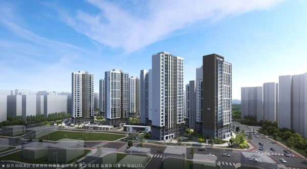 더샵 관저아르테 투시도. /사진=포스코이앤씨